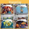 Dog Bedding Man Set Cartoon Comforter Cover Duvet Pillow Case Bedroom Decoration