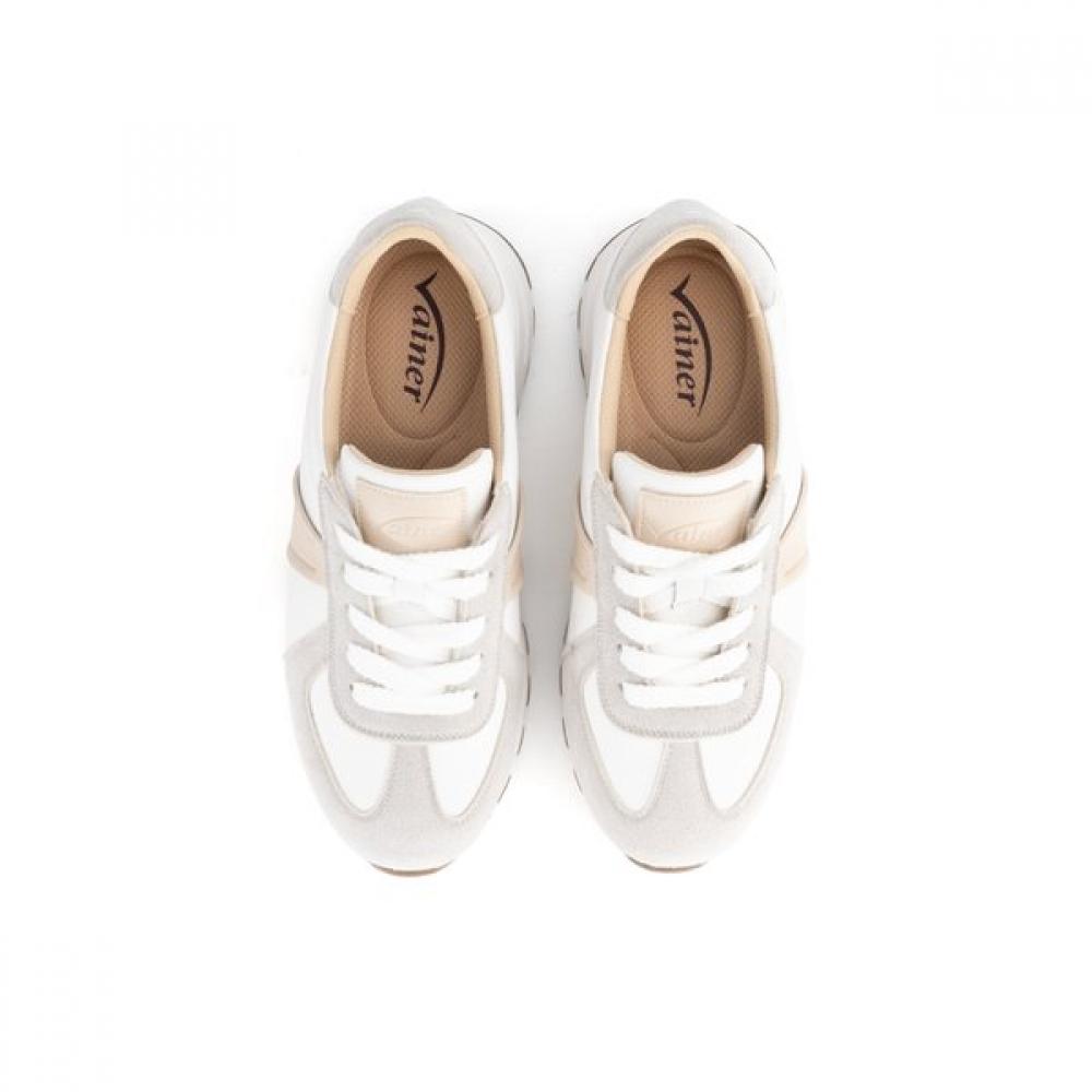 VAINER Women S Comfort SneakerS Ivory Mr26003ic