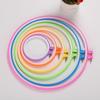 10 Pcs Embroidery Frame Round Embroidery Hoop Crosses Stitching Hoop Adjustable Embroidery Hoop for Craft Project