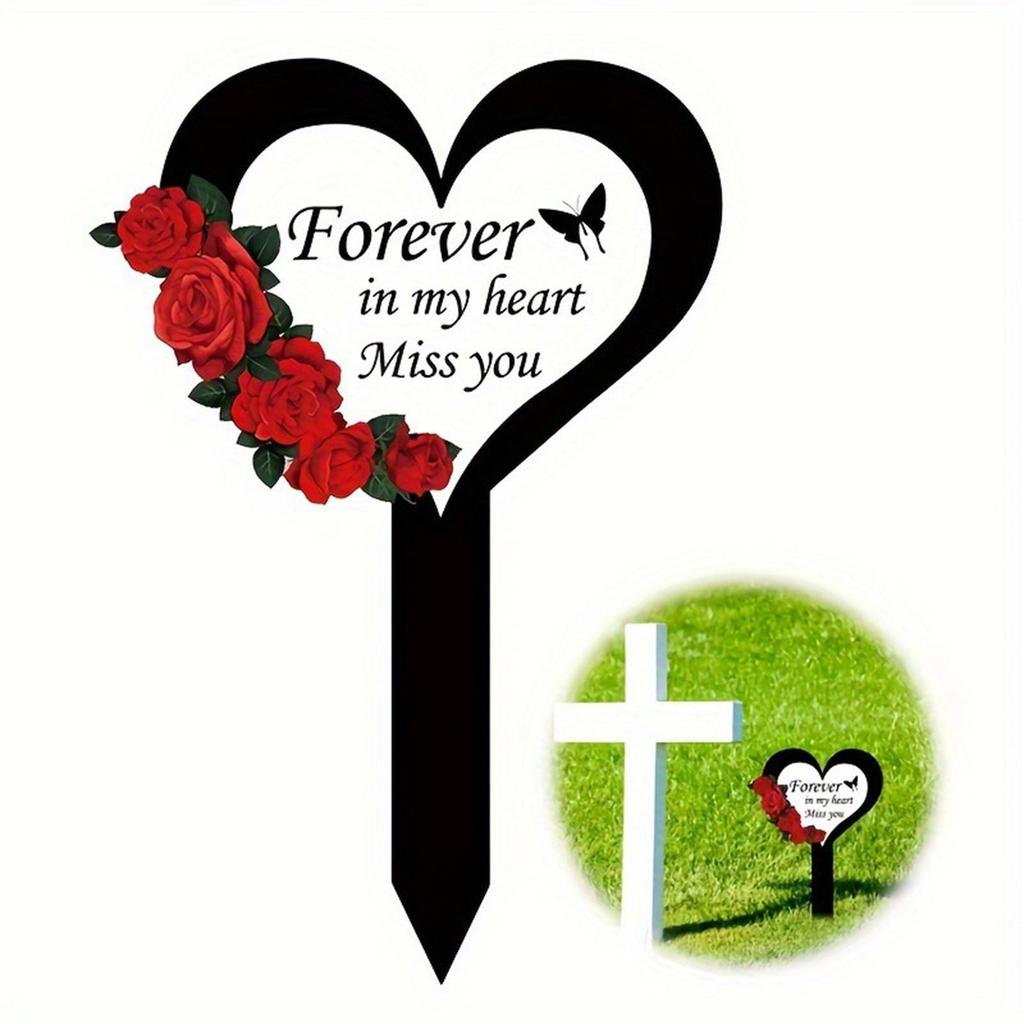 Garden Stake Ornament Unique Decorative Yard Stake for Spring Pathway Porch