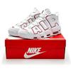 921948-102 Air More Uptempo White Varsity Red Outline (Men's)