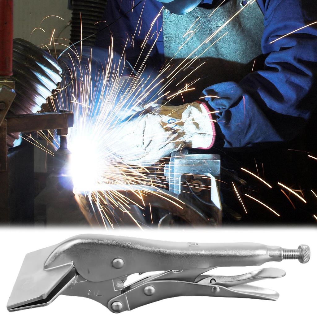 Pocket Pliers Locking Sheet Metal Clamp 10Inch Adjustable Non Slip Foldable Tools For Professional Home Electrical Work