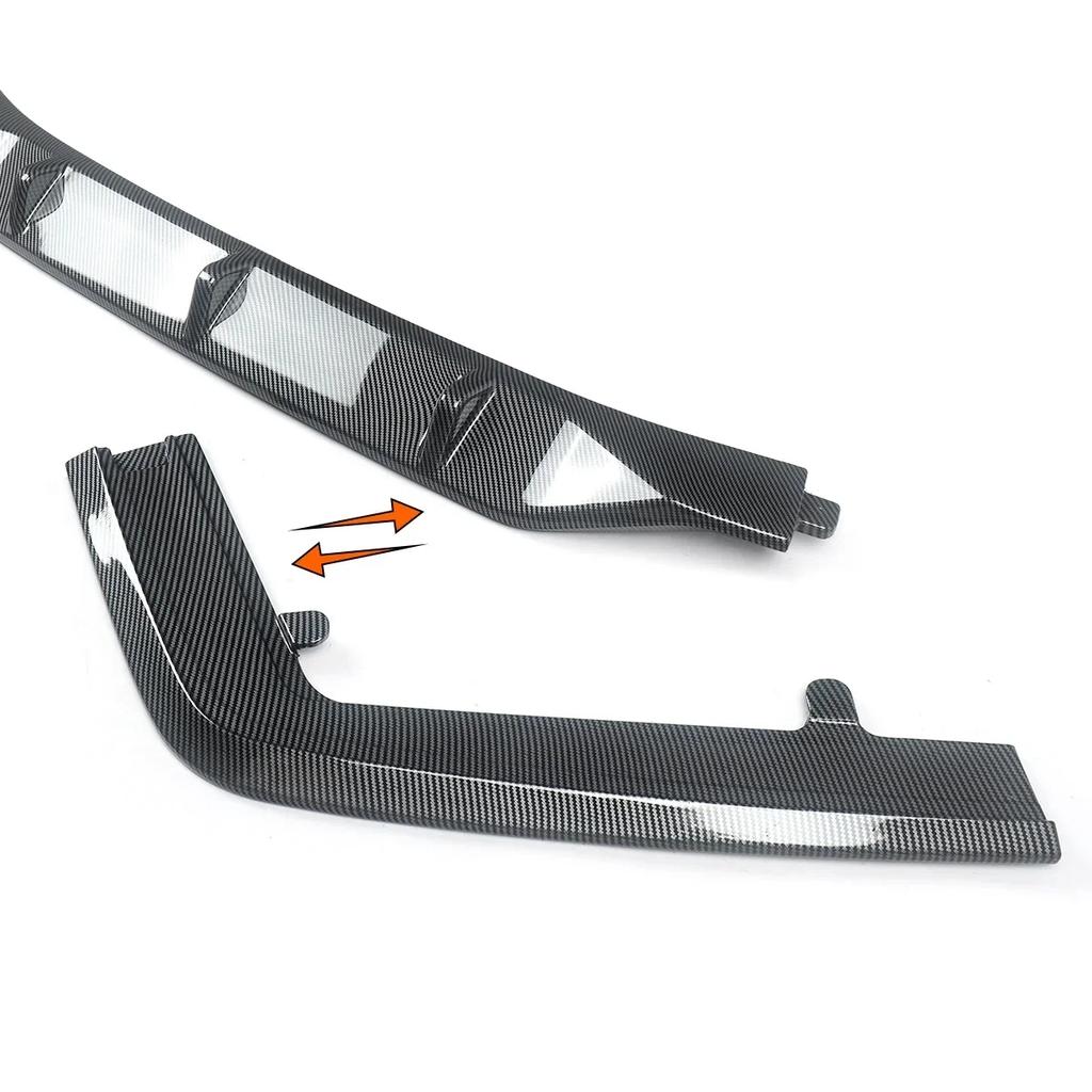 For BMW 7Series G11 G12 Rear Bumper Diffuser M Performance Style Carbon Look LCI msyj19