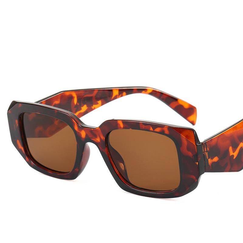 Módne štvorcové slnečné okuliare Značkový dizajn Osobnosť Nepravidelné okuliare Muži Cestovanie v prírode Slnečné okuliare nepolarizované okuliare