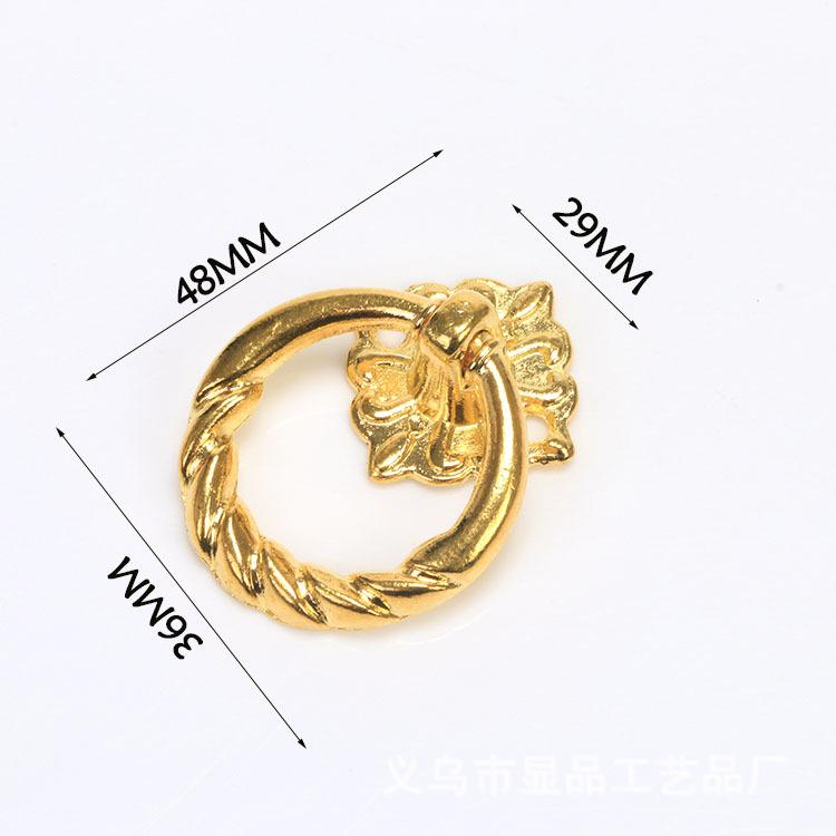 

2pcs Bronze Zinc Alloy Cabinet Door Pulls Handle Vintage Doors Knobs for Furniture Cupboard Wardrobe Closet Wooden Door