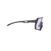 RUDYPROJECT Kelion Black Gloss ImpactX 2 Photochromic Laser Purple Lens 144mm Sunglasses, Frame, Lens, SP857542-0000, Width