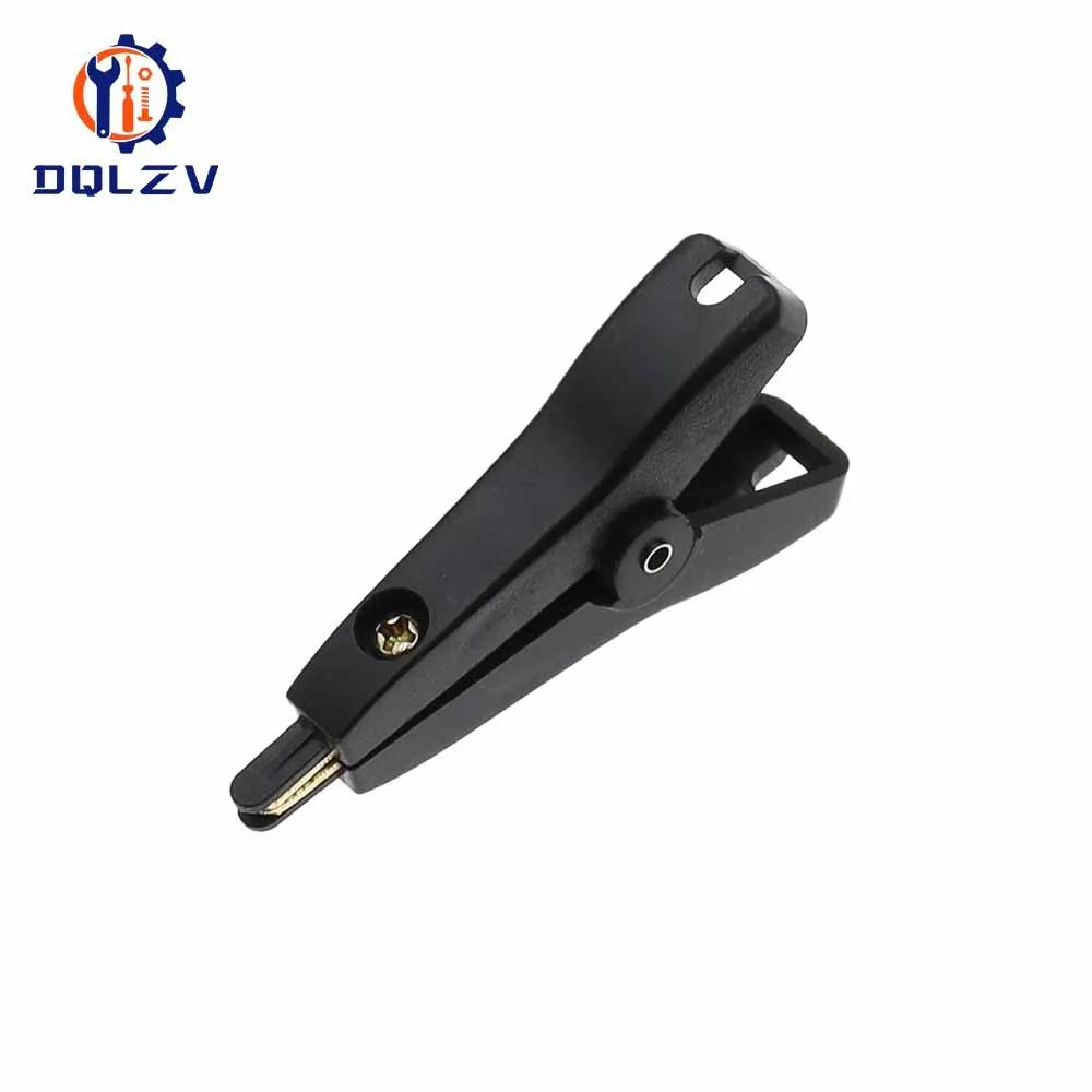 5PCS Insulated 5A Flat Crocodile Clip, 52mm LCR Kelvin Copper Brass Alligator Clamp, Cable Battery Metal Test Clips