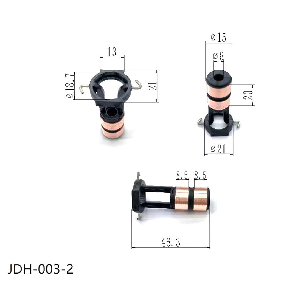 15x6x8.5 (46.3) Dual Slip Rings, 16g
