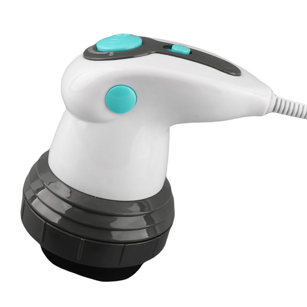 Elektrisk Kroppsmassageapparat 3 Massagehuvuden Kroppsmassagemaskin för Mage Midja Armar Ben Nacke