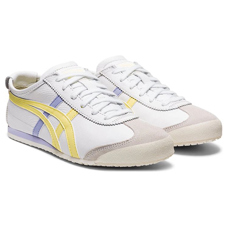 ONITSUKA TIGER Mexico 66 Weiß Acid Gelb Damen Sneakers 1182A078