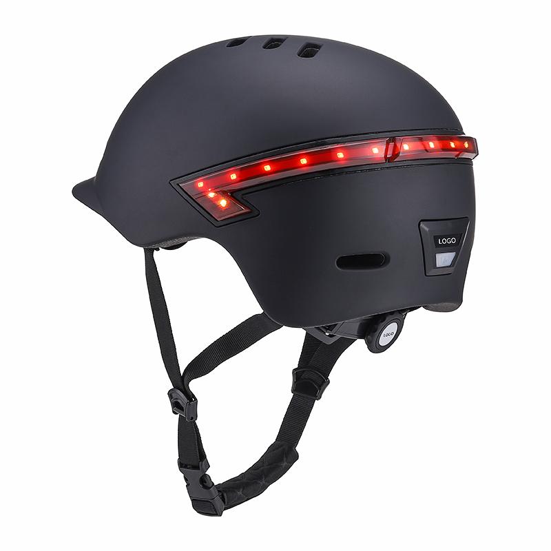 CPSC CE Best Selling off Road Helmet Remote Control 4 Led Modes Led Helmet Light PC Shell Riding Cycling Helmet with Light L чёрный