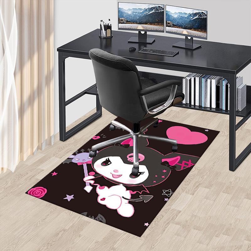 

Anime Cartoon Design Chair Mat - Non-Slip Carpet for Office Chair, Festival Gift, Suitable for Home Decor, Living Room, Bedroom, Game Room, Dormitory. 60cm by 90cm