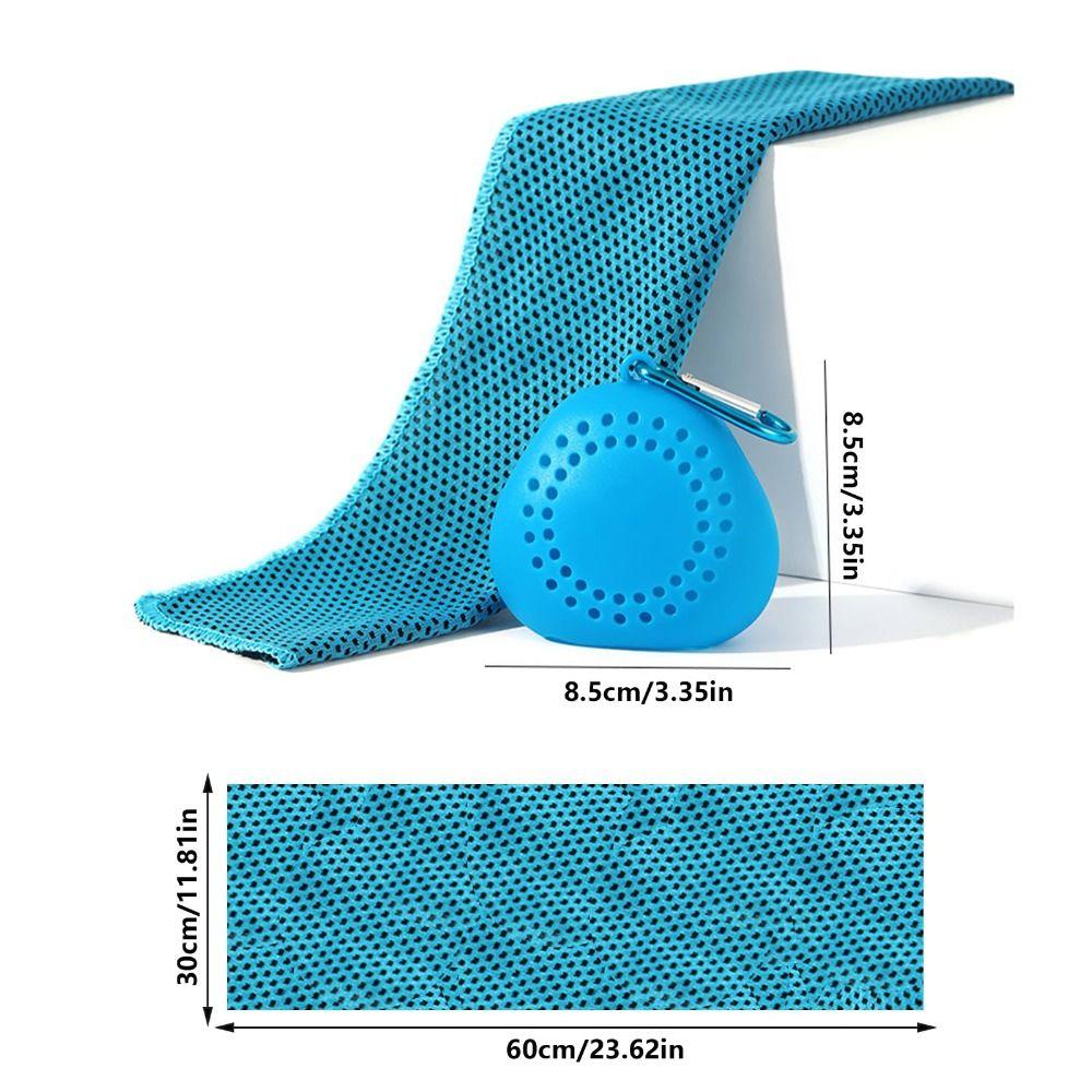 Quick Dry Quick Dry Towel Polyester Ice Towel Portable Cold Towel  Outdoor Activities