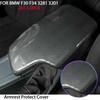 For BMW F30 F32 F34 3 4 Series 2013-2019 ABS Carbon Fiber Color Center Console Armrest Storage Box Protection Cover Trim