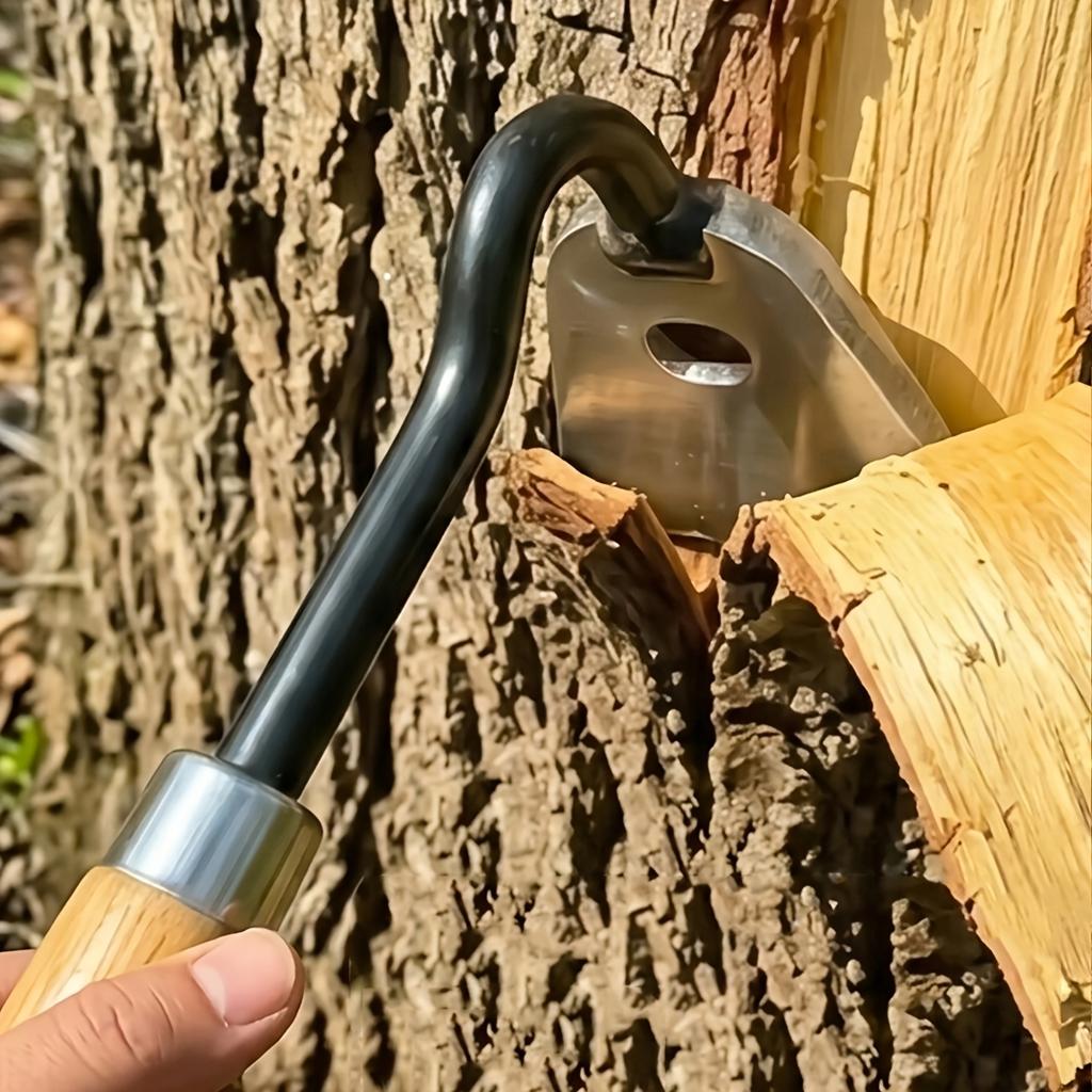 Manganese steel tree bark scraping small hoe weeding tool sharp multifunctional household express small hoe