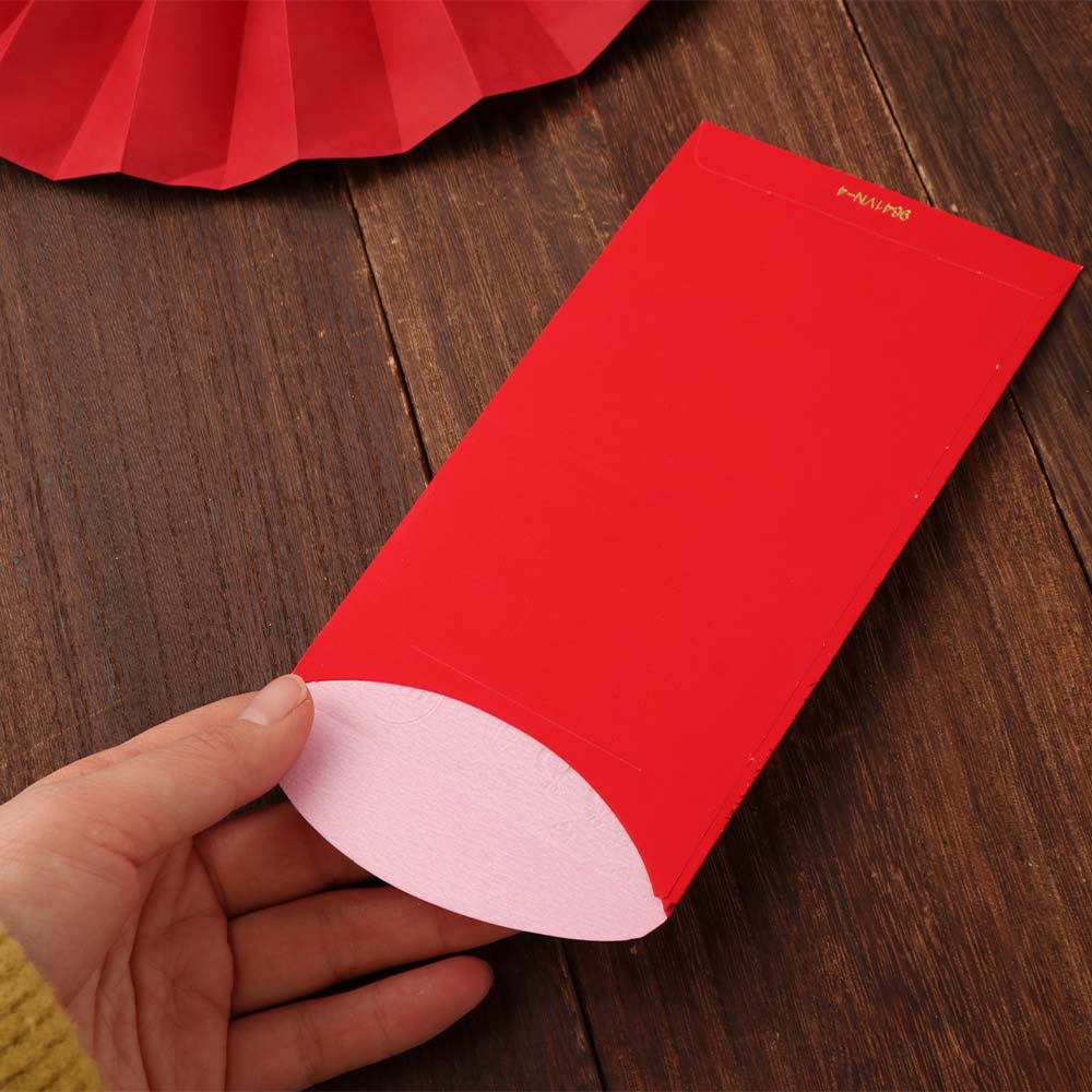 6pcs 2026 Horse Year Vietnamese Red Envelopes Traditional Chinese Style Lucky Money Envelopes Blessing Cartoon Red Packets