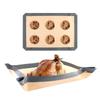 Heat Resistant Silicone Baking Mat Non-Stick Oven Liner Baking Basket Baking Tray  Dessert Making