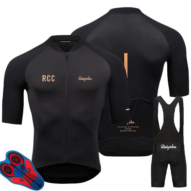 Herren Professionelles Radsporttrikot und Shorts Set Atmungsaktiv Elastisch Mountainbike Kleidung Performance Wear