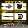 2X Oxygen Sensor For 2006-2010 Subaru Forester 2.5L H4 Non-Turbo 22690AA93A EOOK