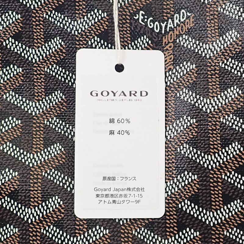 Goyard STLOUIPMLTY01CL03P Geantă tote natural/negru Piele de vițel Femei