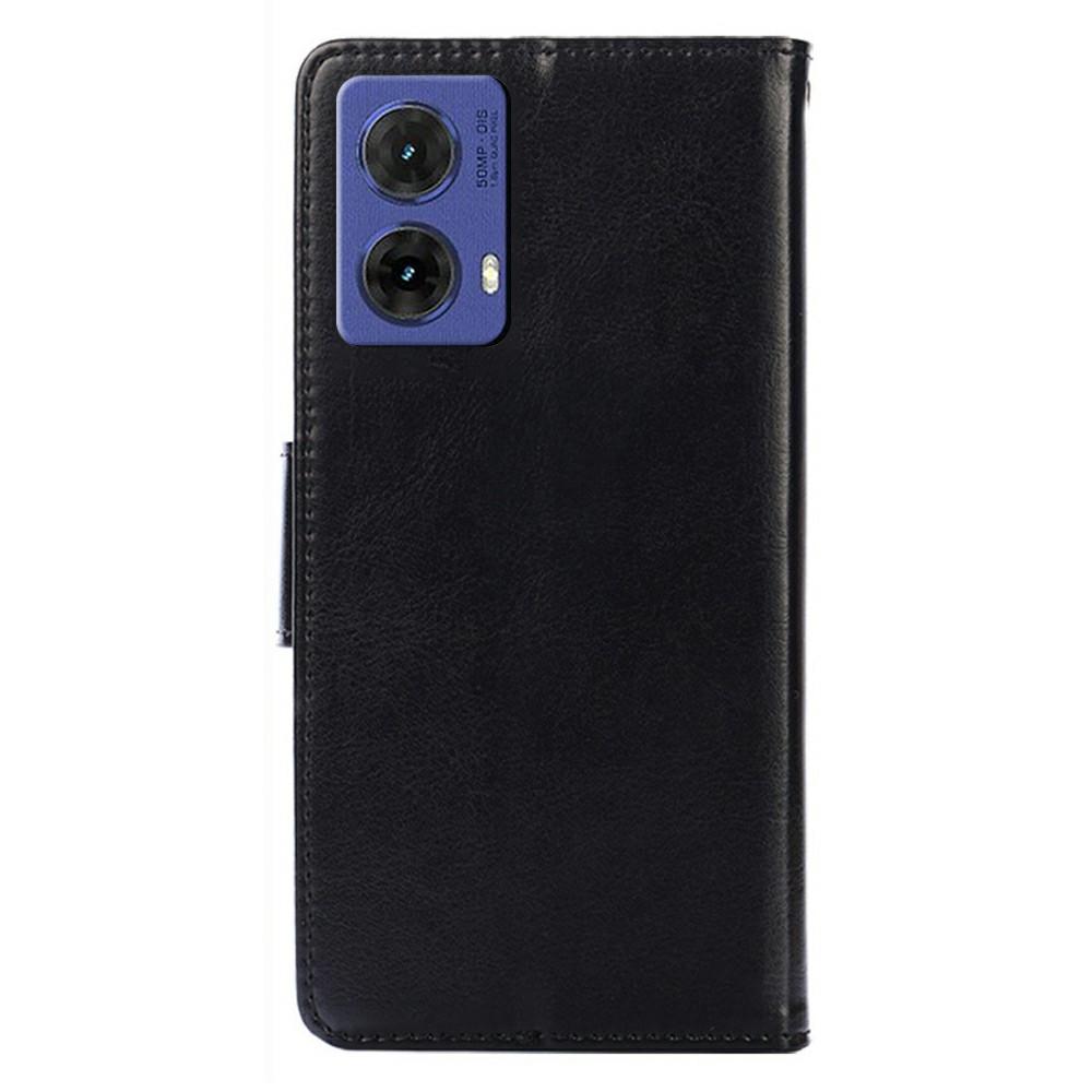 For Motorola Moto G85 5G/S50 Neo 5G Case Wallet PU Leather+TPU Folding Stand Phone Cover