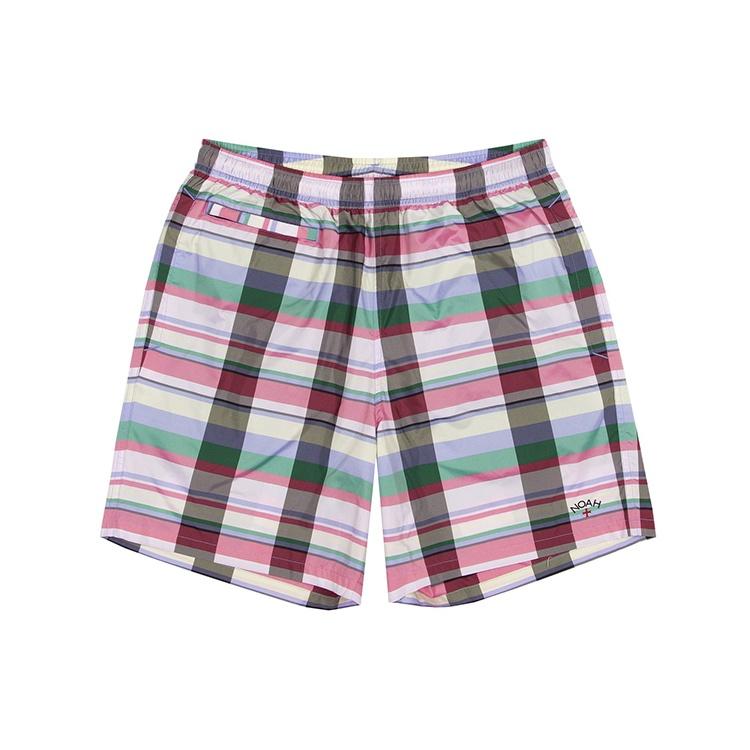 adidas originals x NOAH Water Repellent Shorts waterproof Plaid Red Men s GE1261 S