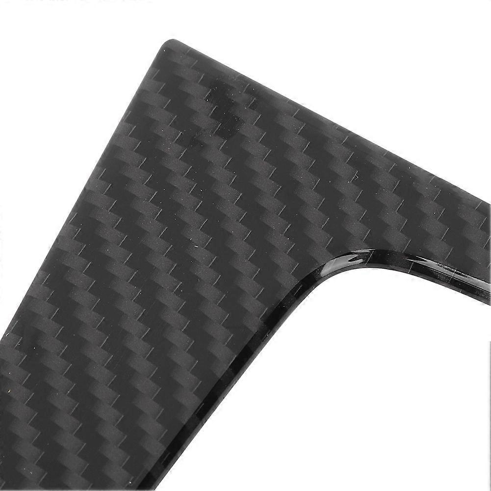 Carbon Fiber Texture Gear Shift Panel Fit for Mercedes Benz C GLK Class W204 08-13