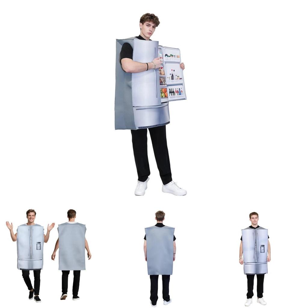 Halloween-Kostüm Kühlschrank Cosplay-Anzug für Erwachsene Party- und Bar-Spaß-Kreative