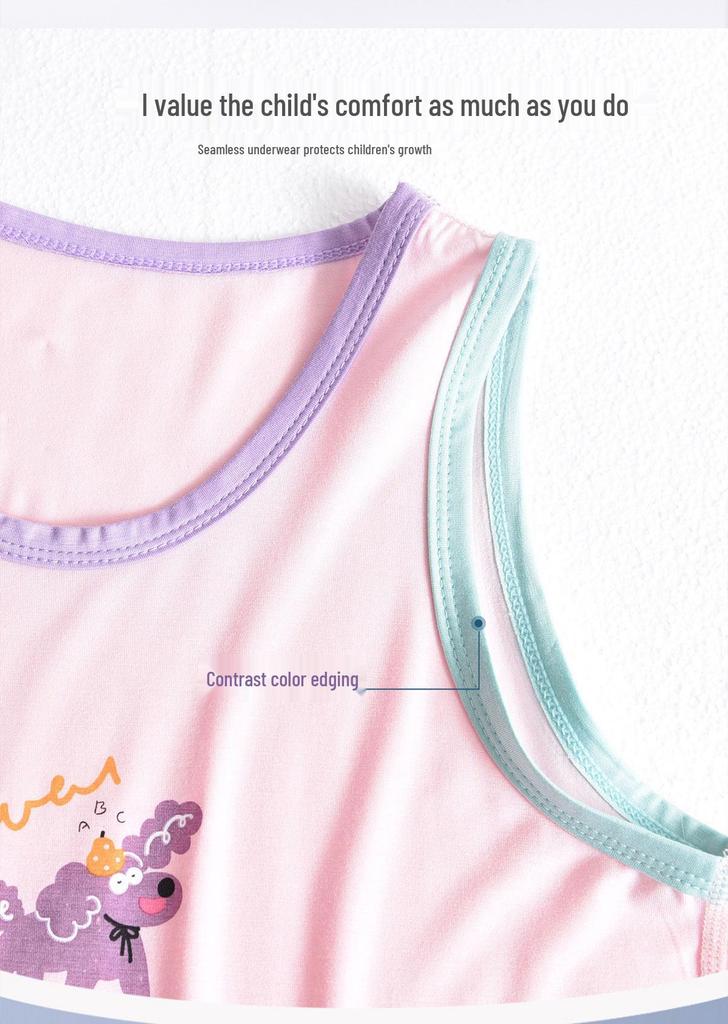 Damen Sommer Ice Silk Camisole: Leichte Modalweste für Kinder