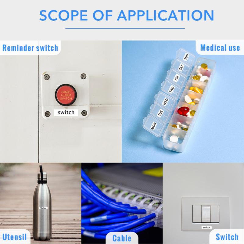 8m X 9mm Label Tape Compatible For Casio Label Maker Kl-780 Kl-60 Kl-170 Kl-120 Kl-820 Cw-l300