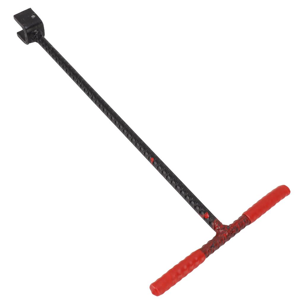 41x20cm Water Meter Key Steel T Handle Curb Key with 4 Way Multi Functional Utilities Key