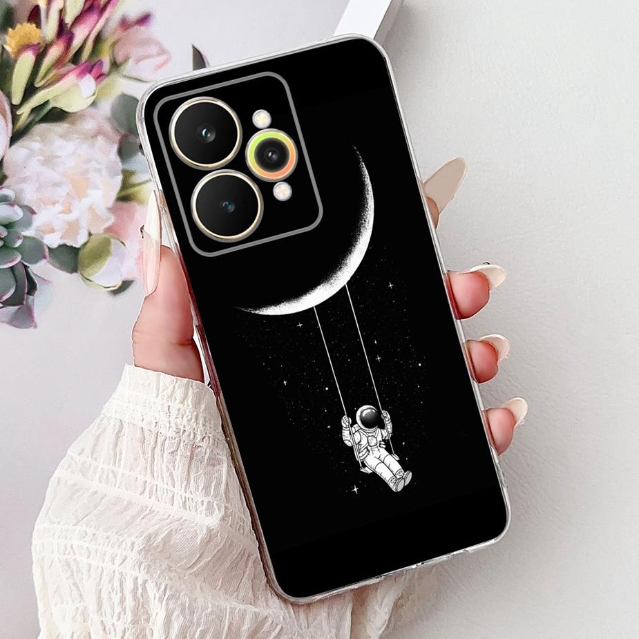For Realme 15 Case Realme15 Pro RMX5101 Luxury Fashion Painted Cover Soft Slim Phone Case For Realme 15 Pro 5G Back Cover Bumper