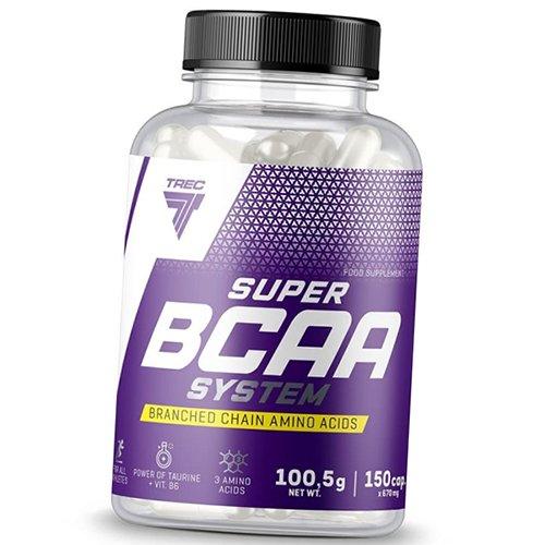 BCAA с Таурином и Витамином В6, Super BCAA System, Trec Nutrition  (28101009)