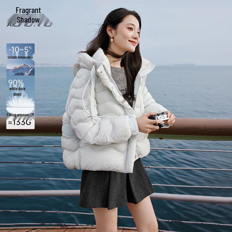 Women s Lightweight Hooded Down Puffer Jacket S