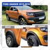 Wheel Arch OEM Fender Flares For Ford Ranger T7 T8 Wildtrak XLT 2015-2018 2019-2025 3INCH Mudguards Auto Part Car Accessories