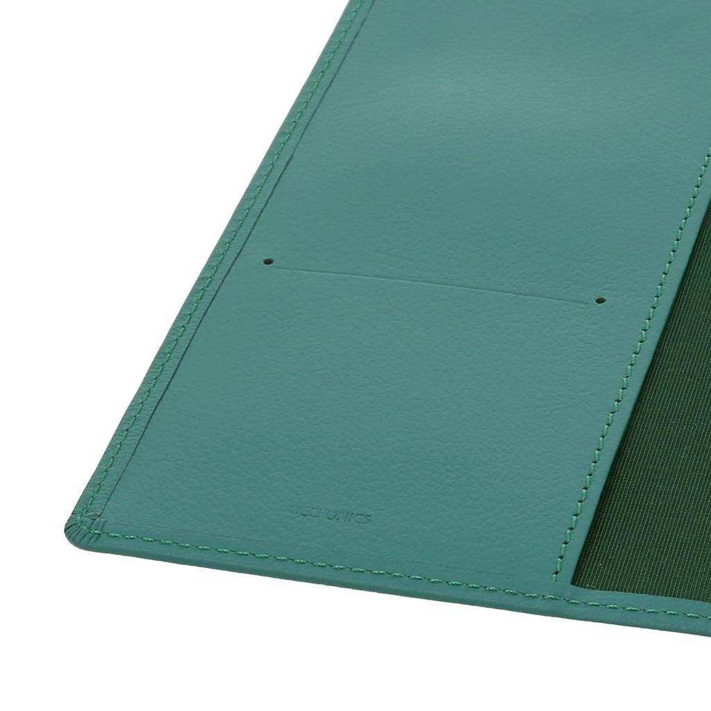 Delfonics Leather Diary Cover, B6 (Dark Green)