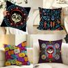 Character ccoco Cushion Cover Pillow Case Antidustmite Pillowcase Silky Short Plush Sofa Cushion Cover hot