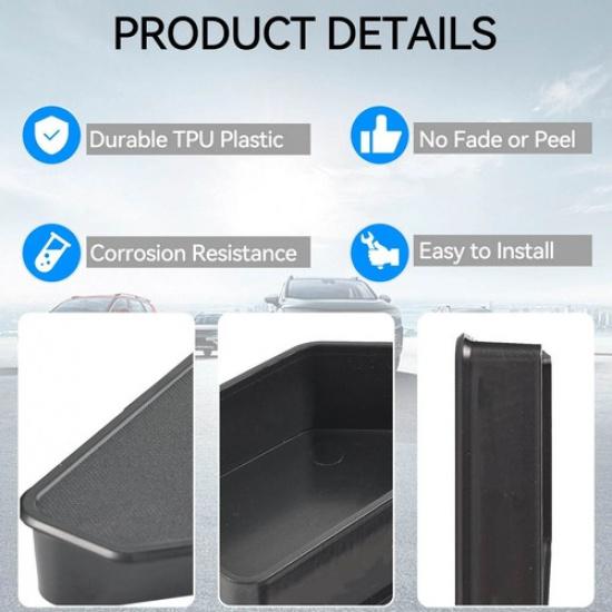 Täcklock för stolphål, pluggar för skenhål för 2014-18 Chevy Silverado GMC Sierra