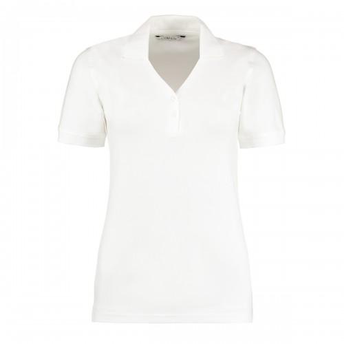 Kustom Kit Womens/Ladies Comfortec V Neck Regular Polo Shirt