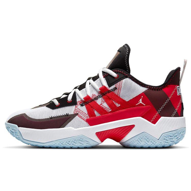 

Air Jordan Jordan One Take 2 White University Red Unisex Sneakers Black CW2457-106 40