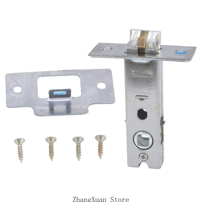 3XUF Multipurpose Metal Fork Mortice Latches Convenient Accessory Portable for Both Right and Left Hand Opening Door