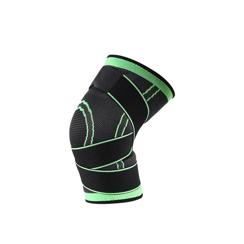 Pressure Strap Knitted Breathable Sports Knee Brace