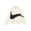 Swoosh Męska Tkana Kurtka z Logo 'Coconut Milk' FB7878-113