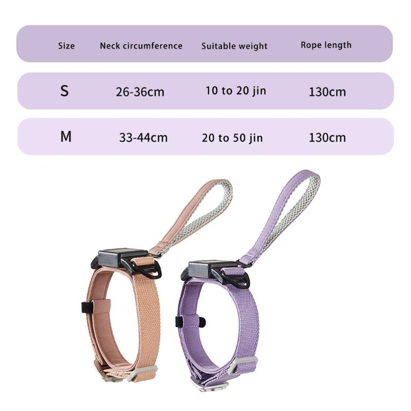 Automatic Extendable Pet Collar For Owners Dog Collar Telescopic Pet Walking Rope