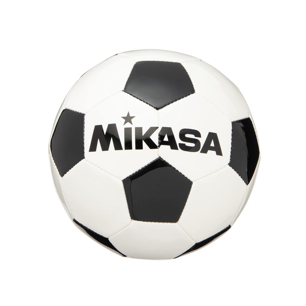 MIKASA Soccer Mascot Ball display (with stand) White/Black PKC2-W/BK