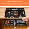 8/22/32pcs Tool Organizer Box Tray Dividers Set Workbench Cabinet Bins Tool Chest Drawer Organization Garage Hardware Tool Tray