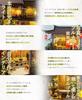 moin moin Dollhouse Miniature DIY Kit Scale Large Chinese Style Mansion with Hobby Gift for Adults and Birthday Gift LED Light Acrylic Case Music Box