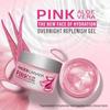FACESCANADA Pink Aloe Vera Overnight Replenish Gel, 50g | Hyaluronic Acid & Vitamin E | Intense Hydration | Lightweight, Non Sticky & Absorbs Easily