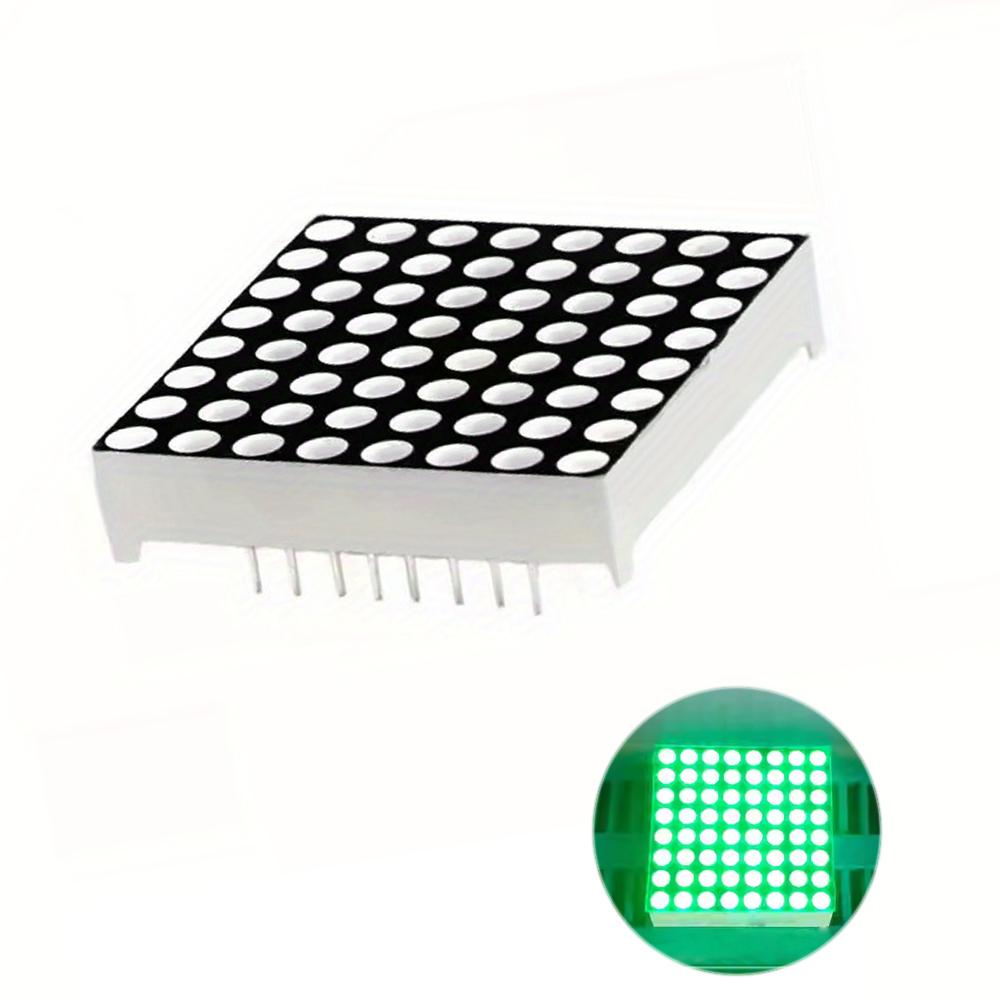5pcs MAX7219 LED Display Modules 3MM Dot Matrix Module common-cathode Green/Red/Blue Light