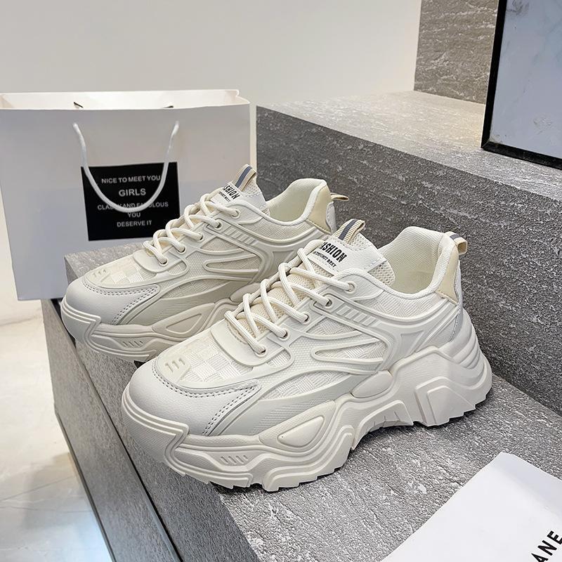 

Low-top soft-soled dad shoes for women 2025 new autumn high-value campus-style women s shoes versatile fashion sports shoes 35